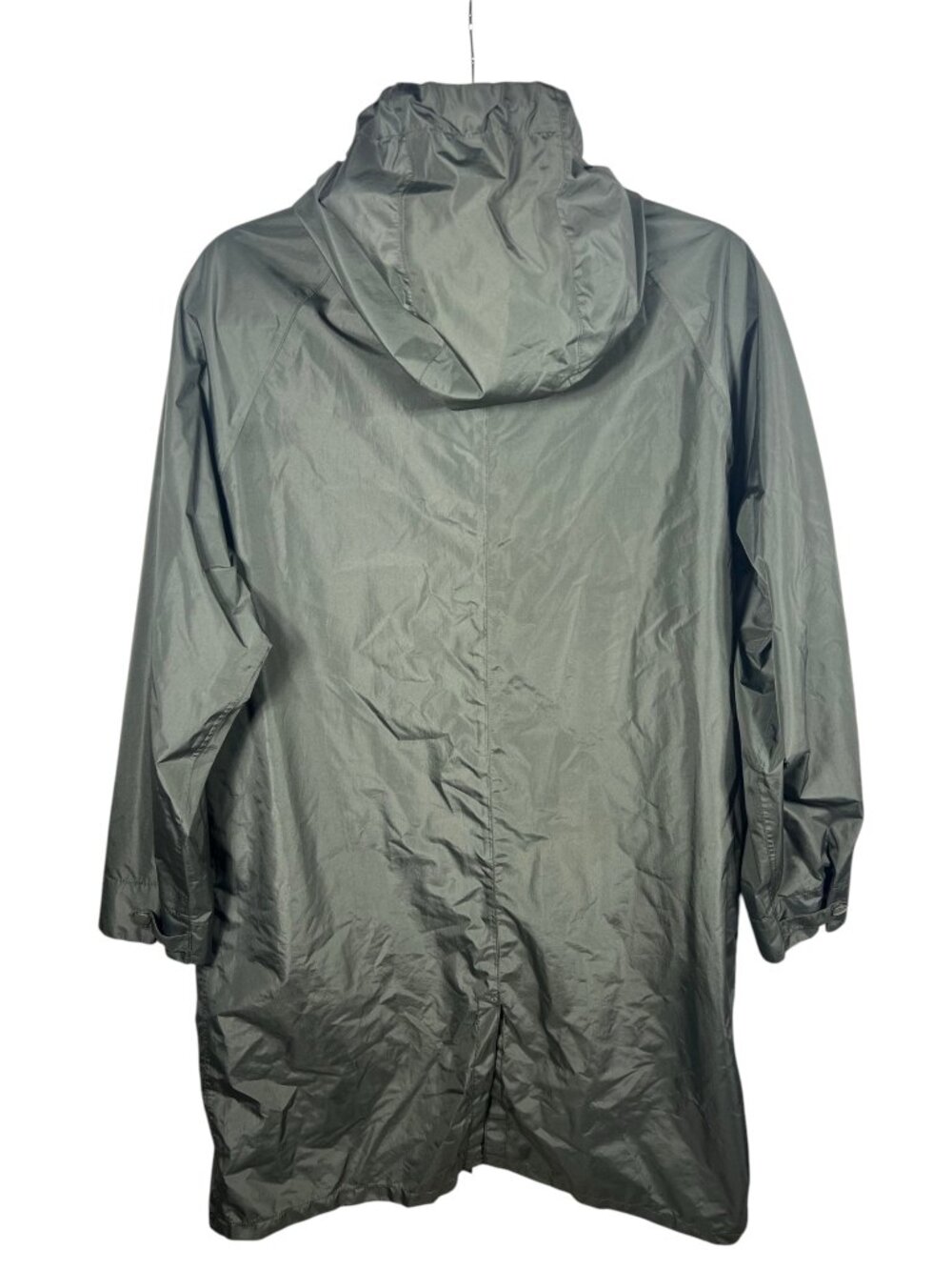 Beck Sondergaard Jacket Womens Small Rain Coat Full Zip Green Outdoor Gorpcore - Picture 2 of 7